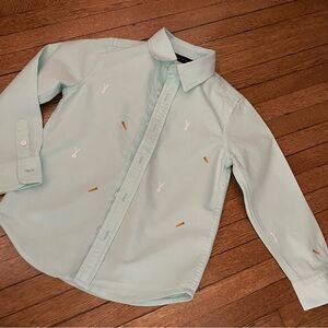 Janie and Jack Easter dress shirt boys size 4